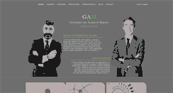 Desktop Screenshot of gam-abogados.com